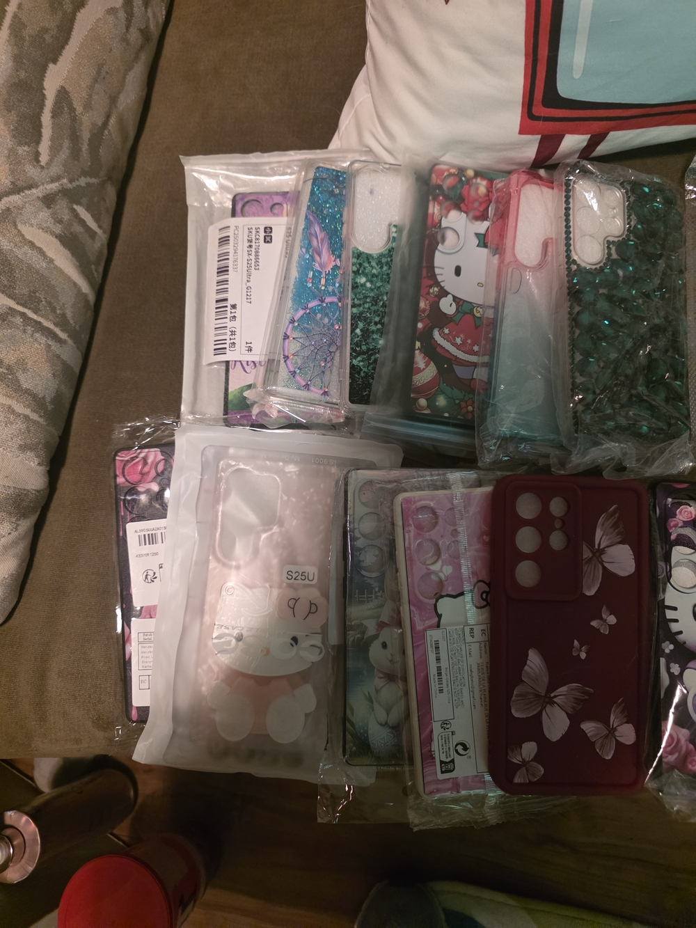 Assorted Decorative Phone Case Pack - For Samsung Galaxy 25 Ultra - Picture 3 of 3